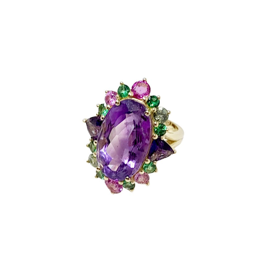 Vivid Amethyst Ring