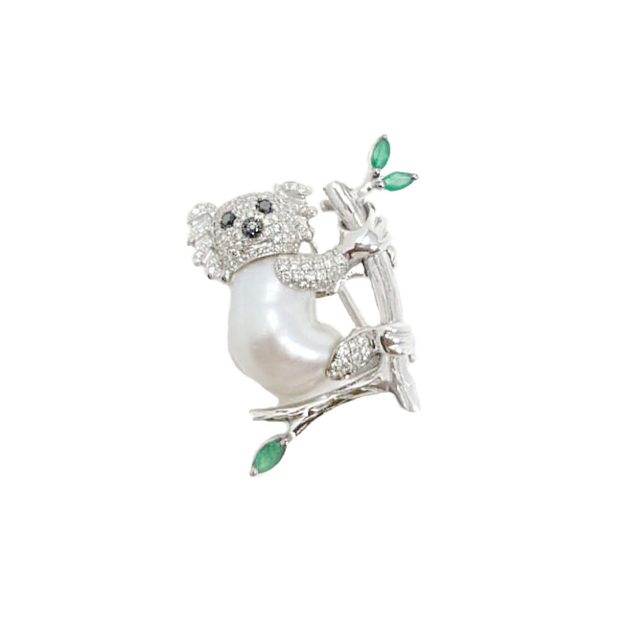 Koala Cultured Pearl Brooch [ GET A QUOTE ]